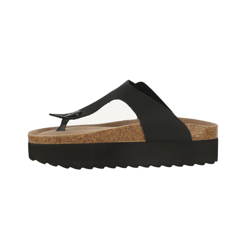 Sandalia Bamers Kend Capri High Mujer Negro-1