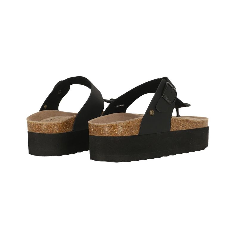 Sandalia Bamers Kend Capri High Mujer Negro-3