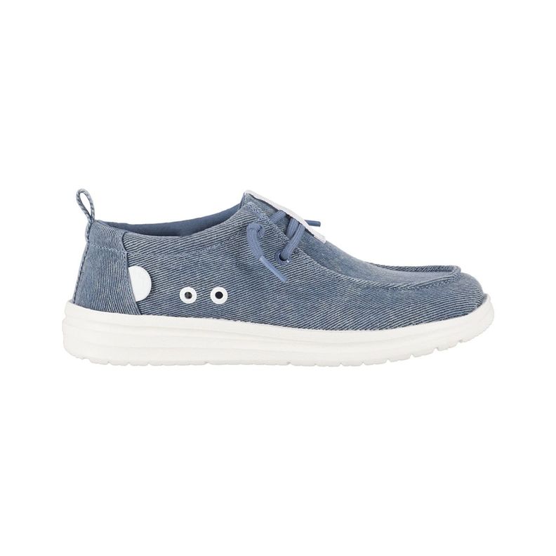 Zapatillas Mujer Azul Oscuro Bamers Moscow-0