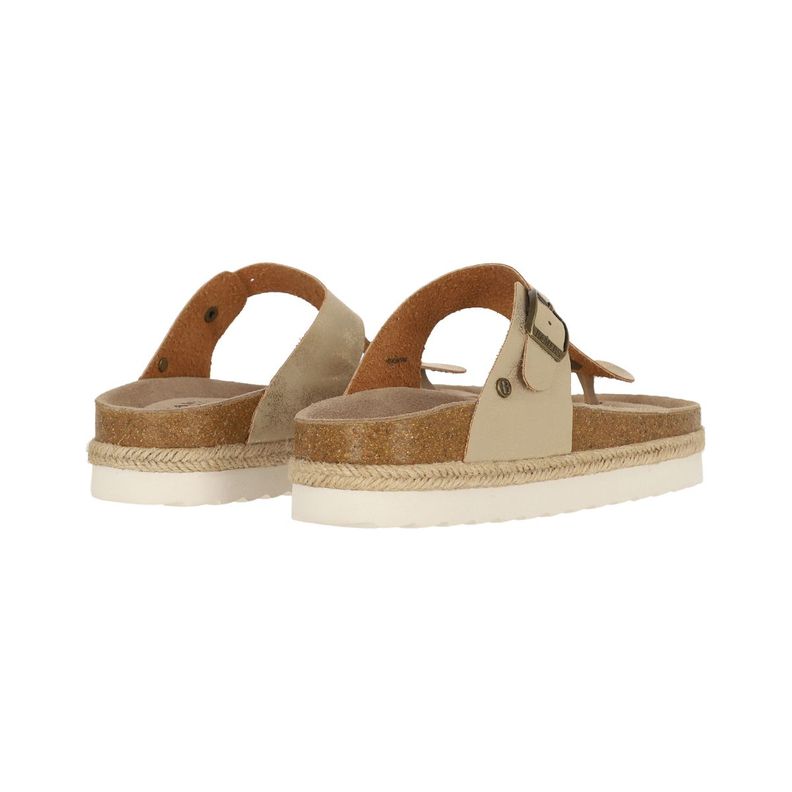 Sandalia Bamers Kend Capri Yute Mid Mujer Oro-3