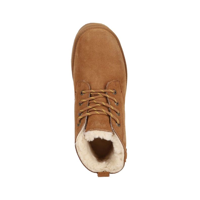 Bota Bamers Lara Cuero Mujer Caramel-2