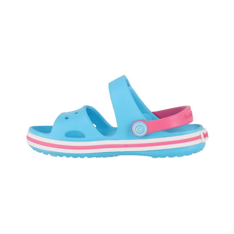 Zuecos Niños Sandal Strap Bamers Celeste-1
