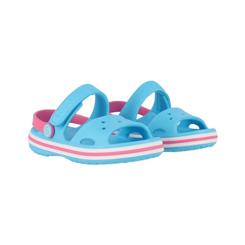 Zuecos Niños Sandal Strap Bamers Celeste-4