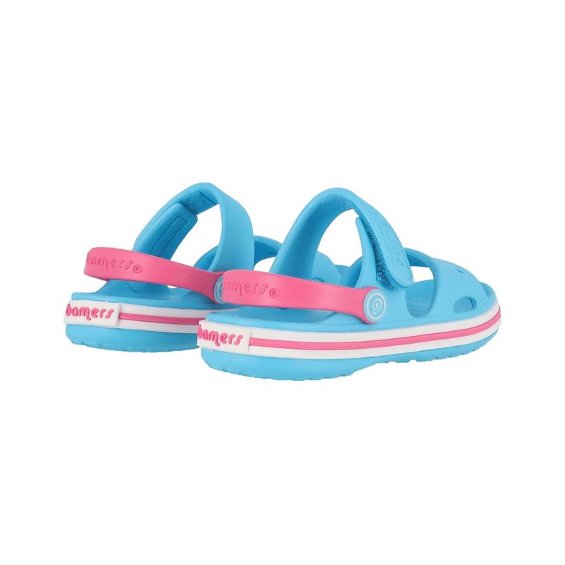 Zuecos Niños Sandal Strap Bamers Celeste-5