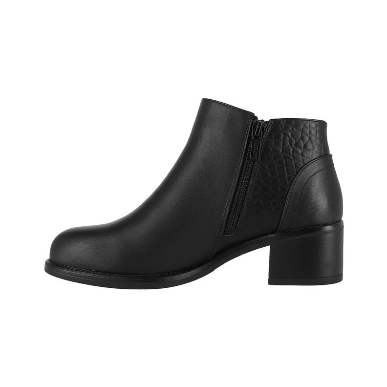 Botín Mujer Bamers Cordova Negro-1