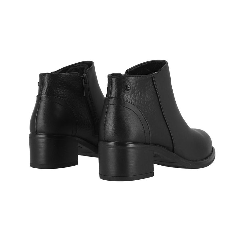 Botín Mujer Bamers Cordova Negro-5