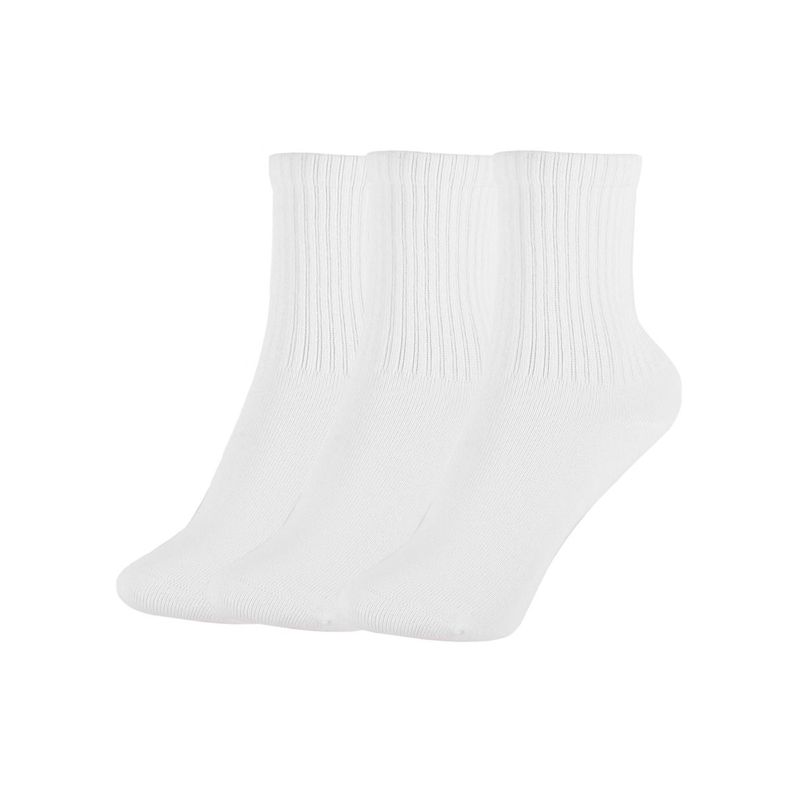 Calcetines Joven Bamers Ankle 3 Pack Blanco-0