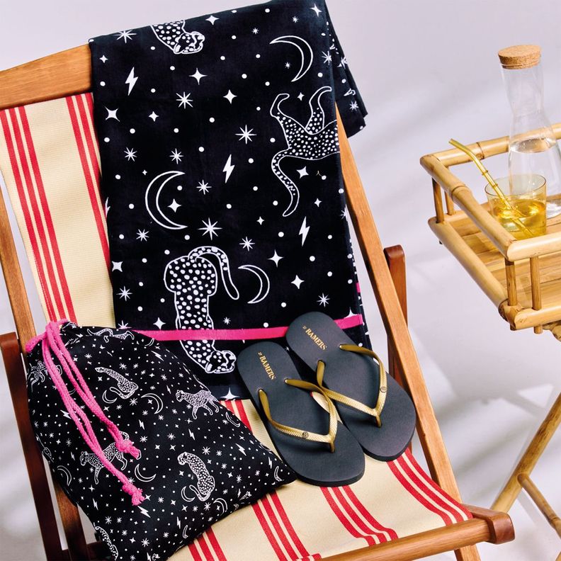 Pack de Playa Mujer Bamers Negro-5