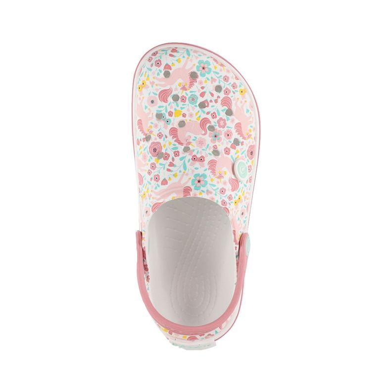Zuecos Joven Bamers Airline Blanco Print-2