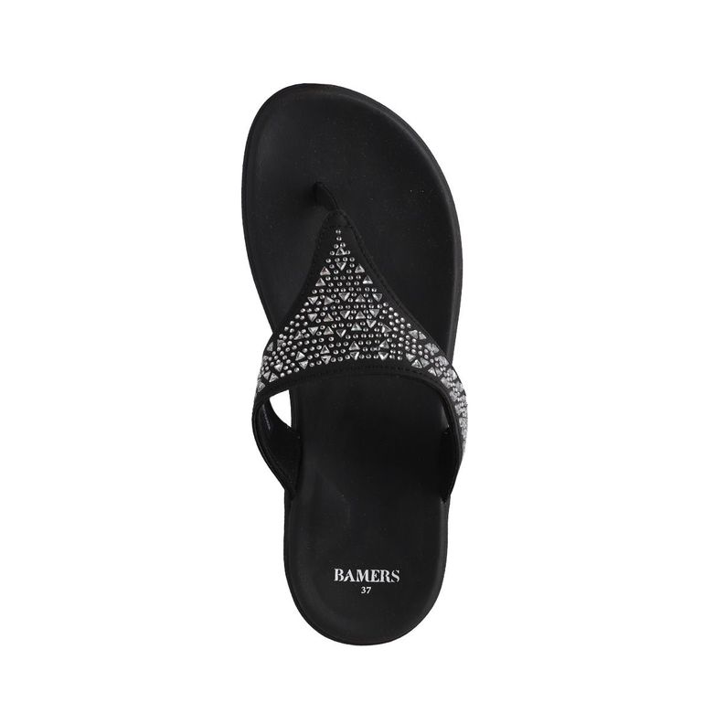 Hawaianas Plataforma Mujer Bamers Cruz Negro-2