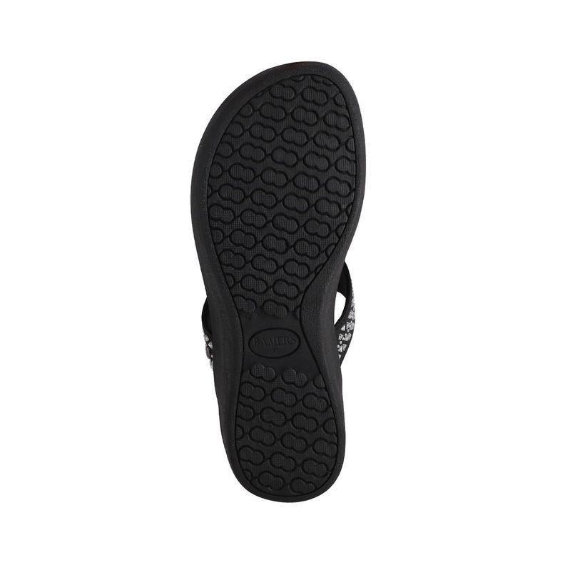 Hawaianas Plataforma Mujer Bamers Cruz Negro-3