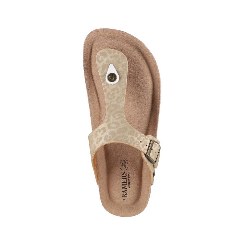 Sandalias Plataforma Mujer Bamers Kend Dorada-2