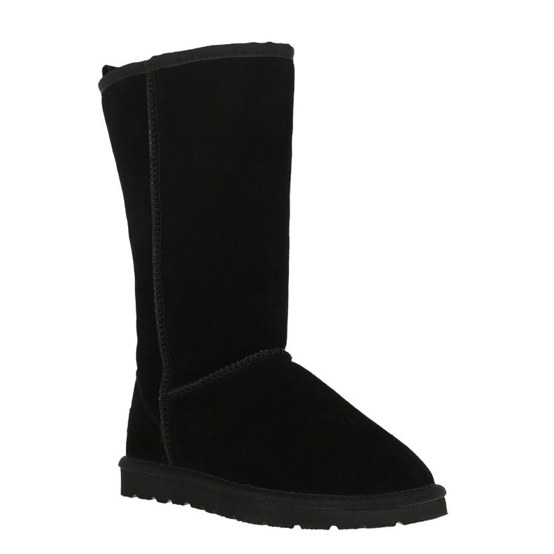 Bota Mujer  Bamers Blast High Leather  Negro-1