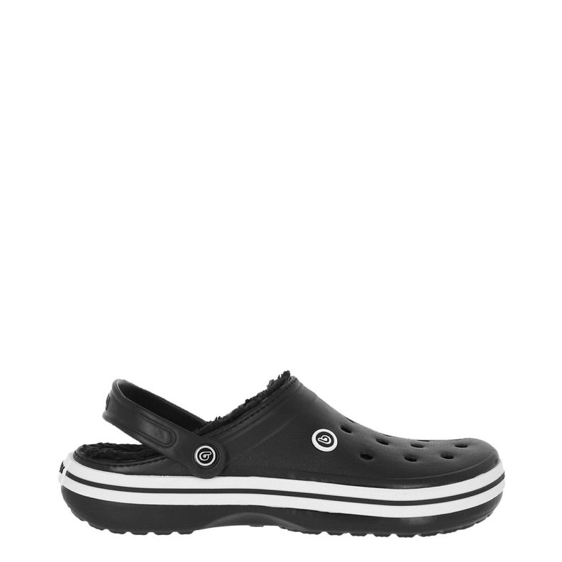 Zueco Hombre   Bamers Refugio Line Negro/Blanco-0