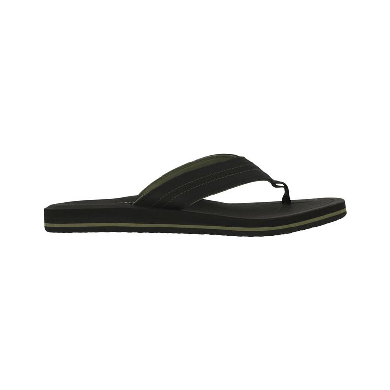 Sandalia Hombre  Bamers Hawaiana Flip Flop Soft Negro-0