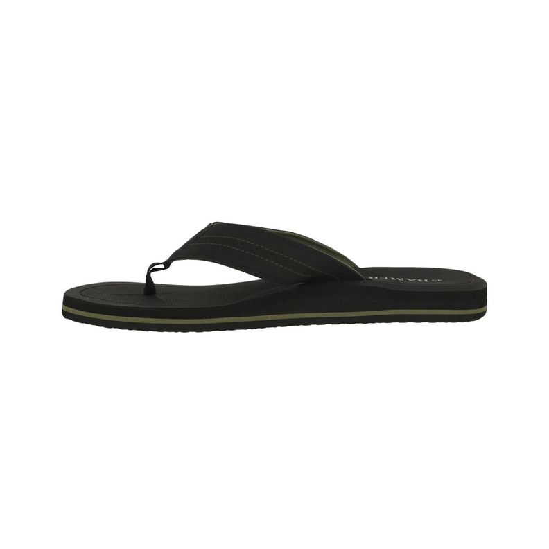 Sandalia Hombre  Bamers Hawaiana Flip Flop Soft Negro-1
