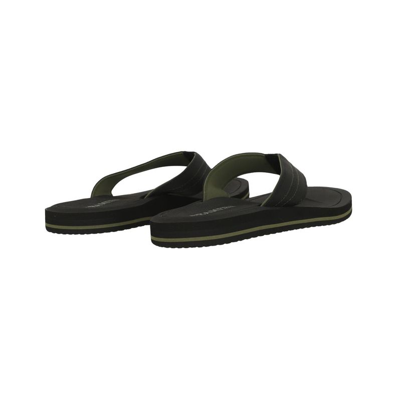 Sandalia Hombre  Bamers Hawaiana Flip Flop Soft Negro-3