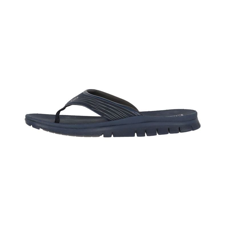 Sandalia Bamers Hawaiana Flip Flop Tech Hombre Azul Marino-1