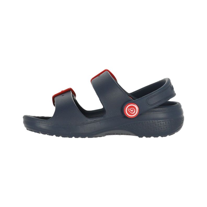 Sandalia Bamers Kend Heel Band Niño Azul Marino-1