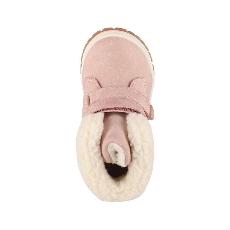 Botines Niñas Bamers Bootie Fur Rosa Viejo-2