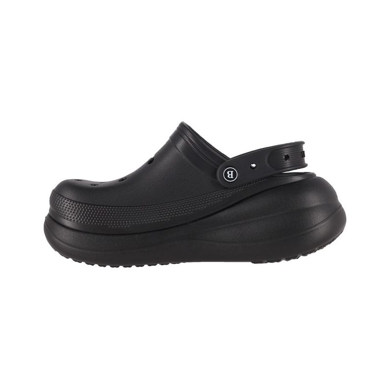Zuecos Plataforma Mujer Bamers  Negro Air-1