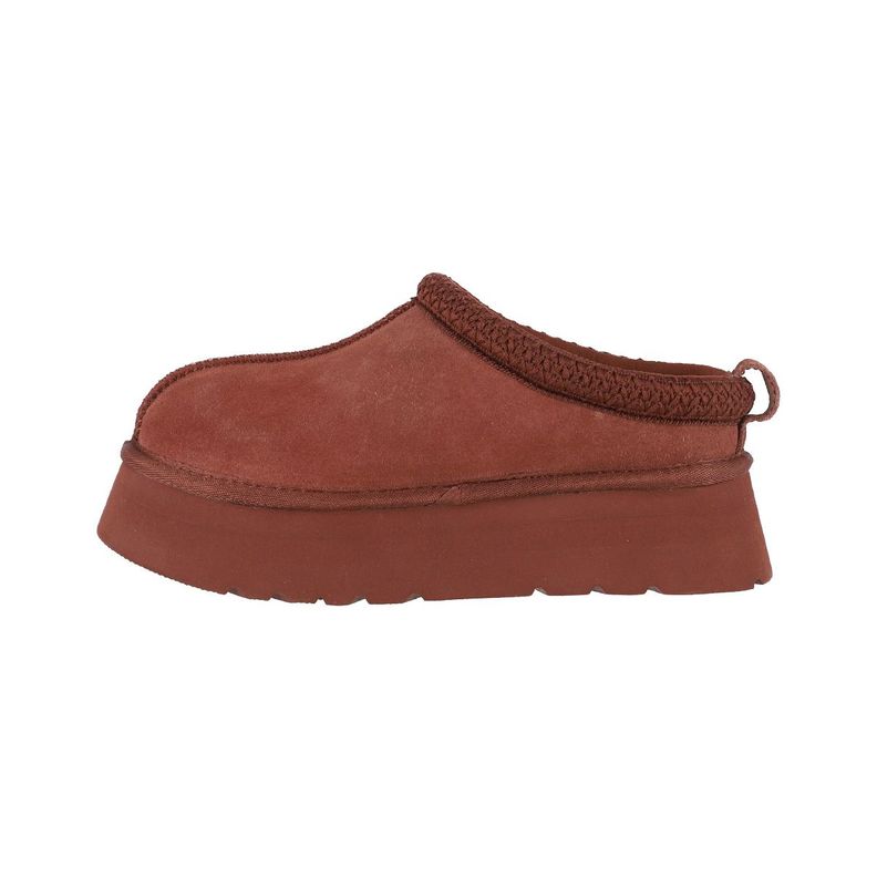 Pantufla Mujer Bamers Piemonte Cuero Terracota-1
