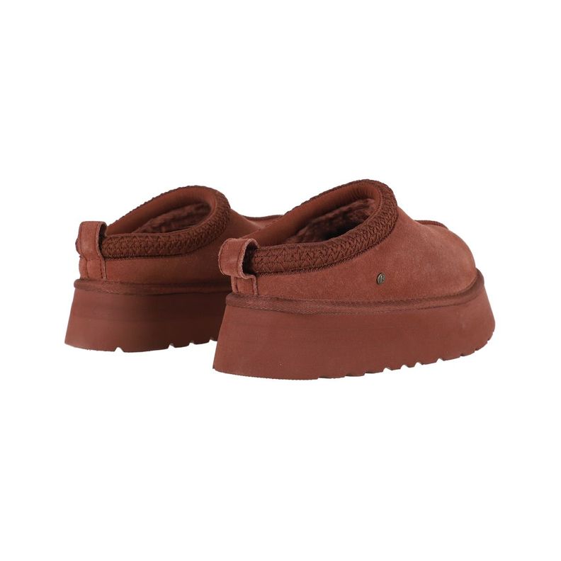 Pantufla Mujer Bamers Piemonte Cuero Terracota-5