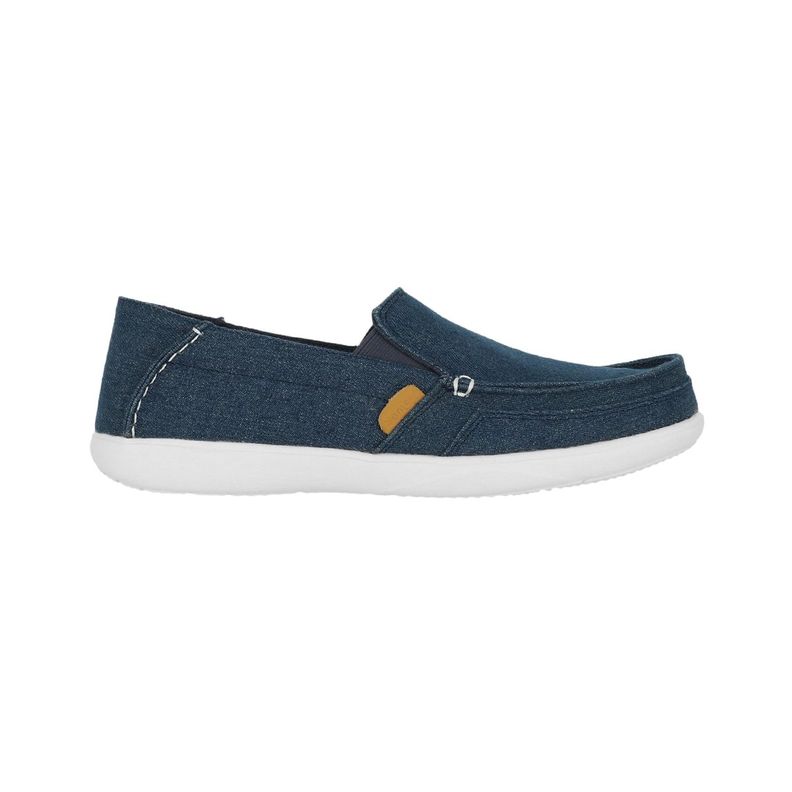Mocasin Bamers Stone Hombre Azul-0