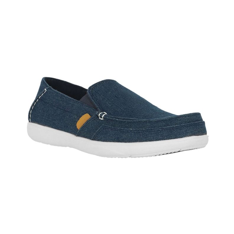Mocasin Bamers Stone Hombre Azul-1