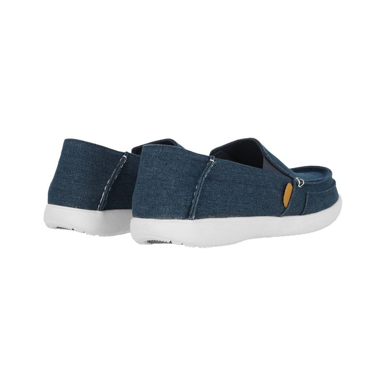 Mocasin Bamers Stone Hombre Azul-3