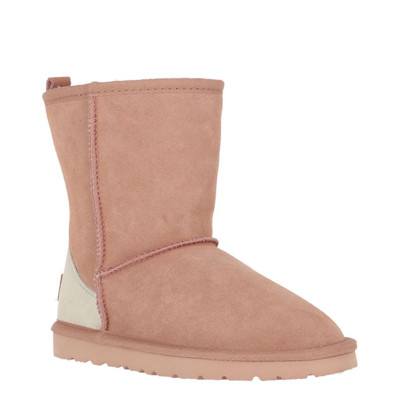 Bota Bamers Blast Zip Leather Niñas Rosado-1