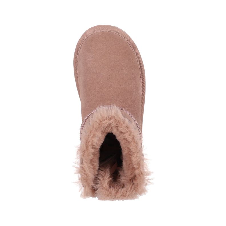 Bota  Bamers Blast Strap Cuero Niño Rosado-3
