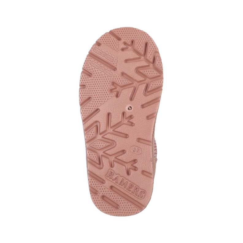 Bota  Bamers Blast Strap Cuero Niño Rosado-4