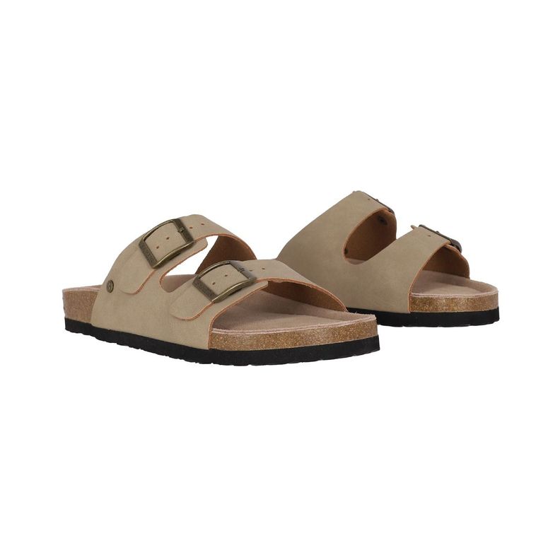 Sandalia Bamers Kend Hight Mujer Gris-4