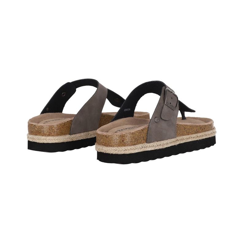 Sandalia Bamers Kend Capri Yute Mid Mujer Gris-5