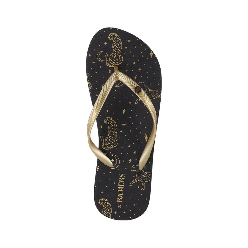 Hawaianas Mujer Bamers Negro Classic-3