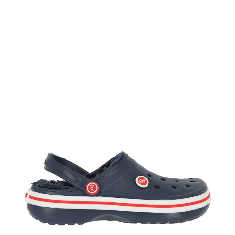 Zueco Bamers Refugio Line Niños Unisex Azul/Rojo-0