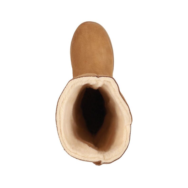Bota Bamers Cadiz High Cuero Mujer Caramel-2