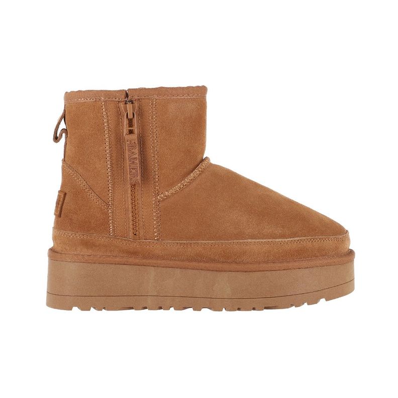 Botas Mujer Bamers Aspen Plataforma Caramelo-0