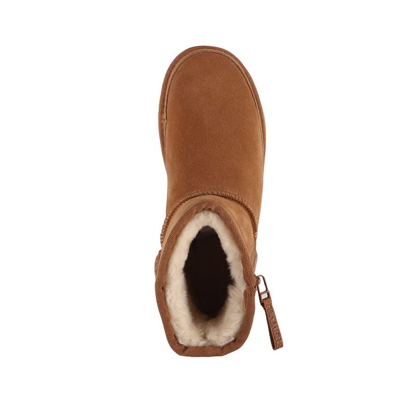 Botas Mujer Bamers Aspen Plataforma Caramelo-2