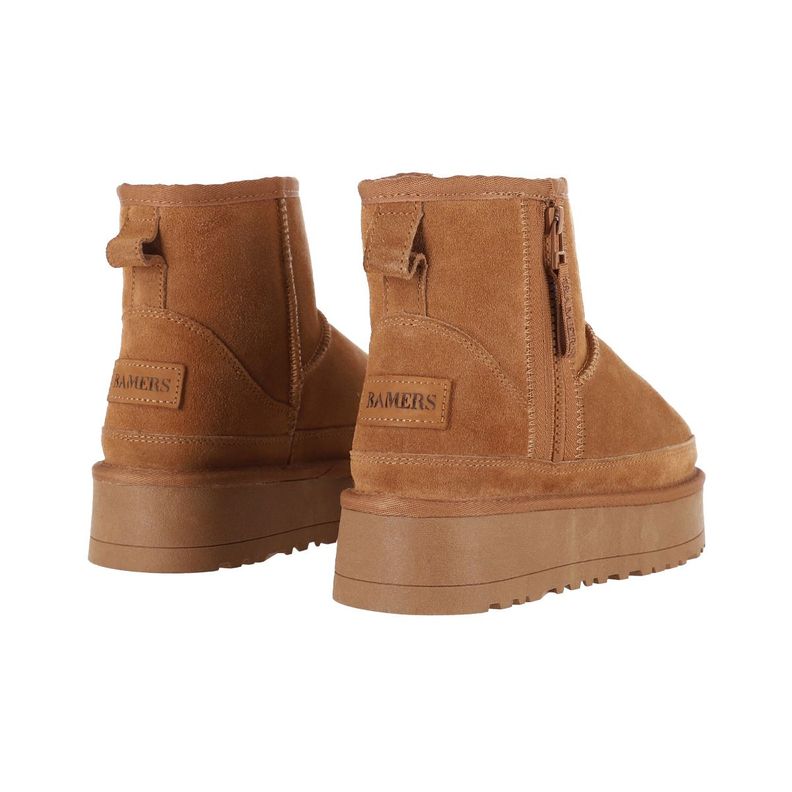 Botas Mujer Bamers Aspen Plataforma Caramelo-5