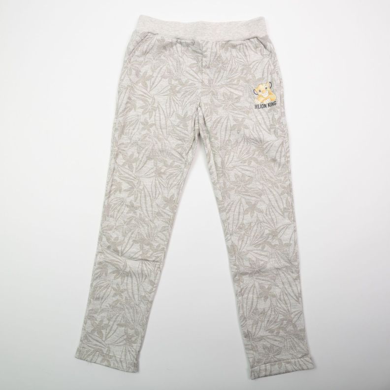 Pantalon de Buzo Niña Rey León Travieso Gris Disney-0