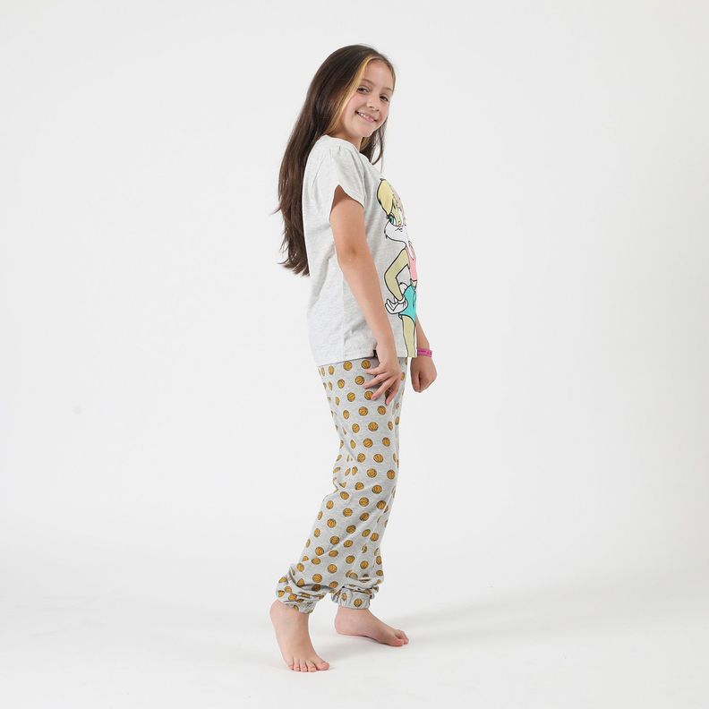 Pijama Niña Basketball Blanco Looney Tunes-1
