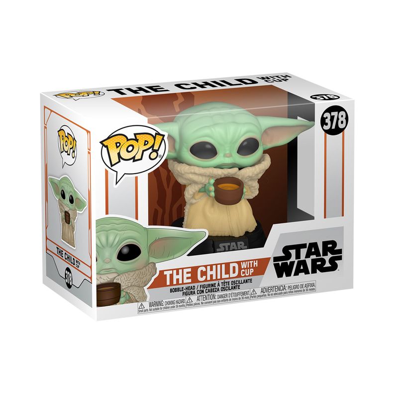 Funko Pop The Child Baby Yoda With Cup The Mandalorian - 378-1