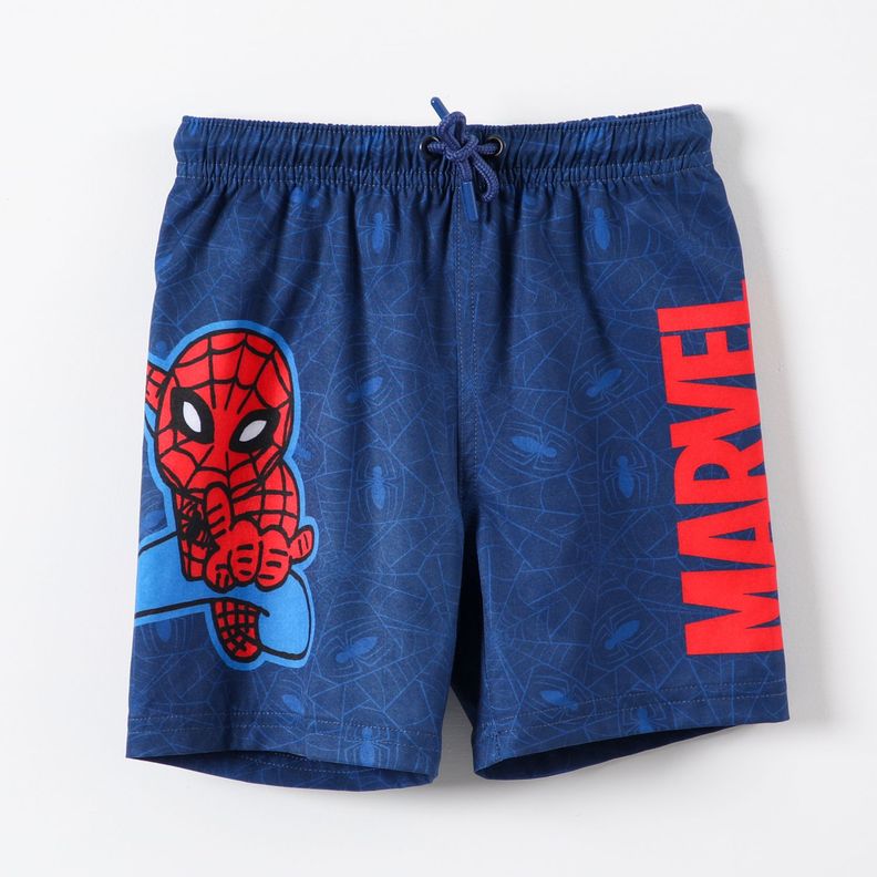 Traje de Baño Niño Spiderman Azul Marvel-0