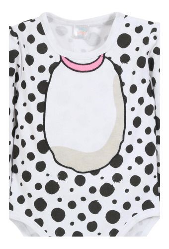 Pack Body Bebe 101 Dalmatas Puppy Blanco Disney-2