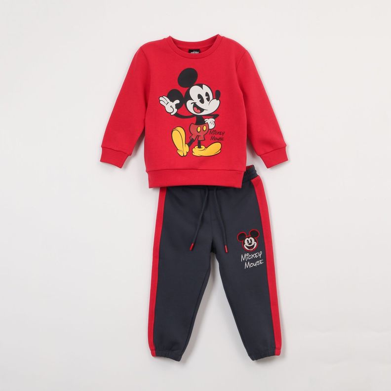 Buzo Niño Mickey Mania Rojo Disney-0