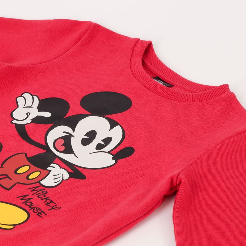 Buzo Niño Mickey Mania Rojo Disney-1