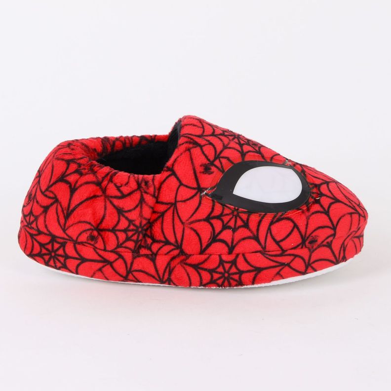 Pantufla Nino Telarana Spiderman Ojos Rojo Marvel