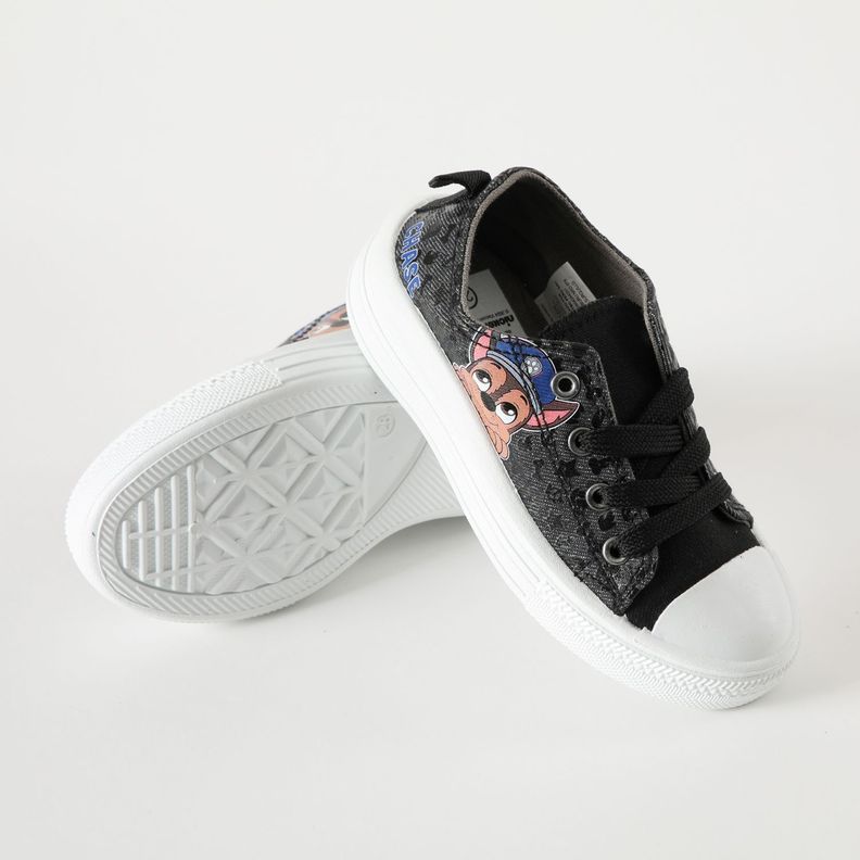 Zapatilla Lona Niño Chase Negro Paw Patrol-2